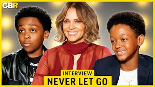 Halle Berry & Young Cast of Never Let Go Discuss the Intense Filming & Staying in Character