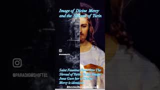 Divine Mercy and the Shroud of Turin #love #motherofgod #catholicnun #mothermaryismoving #angel