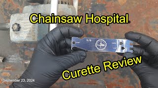 Chainsaw Hospital Curette Review (Most amazing tool I have ever used)  #chainsaqhospital