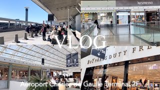 【Paris joli Vlog  Aéroport Charles de Gaulle Terminal 2F Octobre 2022】#paris #aeroport #france