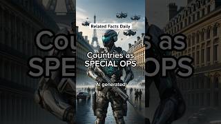 AI draws counties as special ops #ai #aiart #soldier #callofduty #gamers  #countries #cities