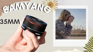 Samyang 35mm Lens // Samyang vs Sony a7ii Kit Lens