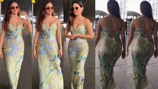 Yeh तो BoMb Ho Gye है 😯💣 Amyra Dastur Looking Beautiful & Hot In Flower Printed Bodycon Dress