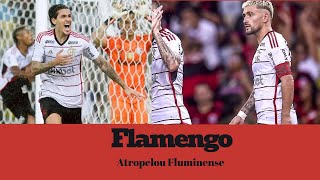 Flamengo Amassando Fluminense ( Torcida vai a Loucura )