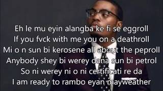 Eyan Mayweather by @Olamide_ybnl [Lyrics Video] - Naijamusiclyrics