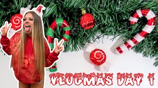 I'M DOING VLOGMAS THIS YEAR!! 🎅🏼🎁🎄 | VLOGMAS DAY 1