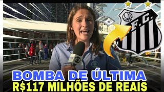 BOMBA DE ÚLTIMA HORA!!POR ESSA NINGUÉM ESPERAVA! AGITOU A TORCIDA NA WEB! NOTÍCIAS DO SANTOS