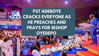 PST ADEBOYE CRACKS EVERYONE AS HE PREACHES AND PRAYS FOR BISHOP OYEDEPO ON HIS BIRTHDAY #god #viral