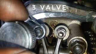 How to do valve clearance Aprilia 125