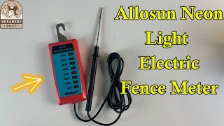 ALLOSUN GK503B NEON Electric Fence Voltage Tester Max 7 kV