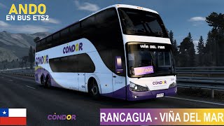 ETS2 / Rancagua - Viña del Mar / Modasa Zeus 2 / Cóndor Bus