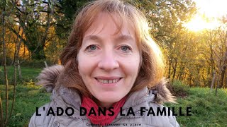 La juste place des ados en famille