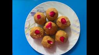 Besan Gud Ladoo | केवल तीन चीजों से 15 मिनट में बेसन गुड़ लड्डू।besan Ladoo with Jaggery