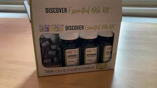 Essential Oil Pack Aura Cacia REVIEW!