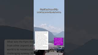 Why is this one of the most dangerous airport? #airport #airplaneflying #airplane #aeroplane