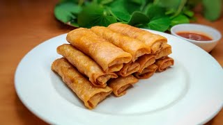 No Knead Wheat Flour Onion Spring Roll |