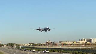 China Airlines “Boeing” livery landing at Los Angeles International Airport