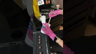 Tattoo time, let me show you my daily tattoo routine #tattooartist #tatuajes #tattoo #tattoolover