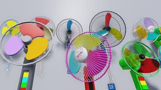 Super Wobbly Fan Experiment Video - Kipas Angin Baling baling Kesurupan Mainan Lucu