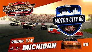 OLD SCHOOL Street Stock RACING | MOTOR CITY 80 @ NASCAR MICHIGAN| Super Speedway Fall Classic | 3/5