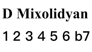 D Mixolydian Backing Track #LBT02D