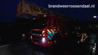 Uitslaande Brand Feithlaan Roosendaal