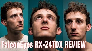 BEST LED panel for video ! FalconEyes RX 24TDX REVIEW