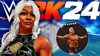 WWE 2K24 Global Stars DLC REVEAL (Entrance & Persona Cards!)