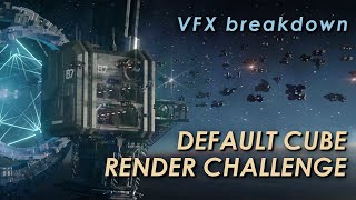 Default Cube Render Challenge | 11th place | Blender VFX Breakdown