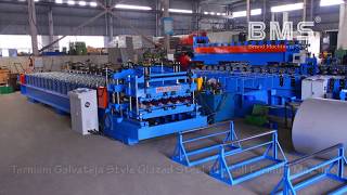 Ternium Galvateja Style Glazed Steel Tile Roll Forming Machine