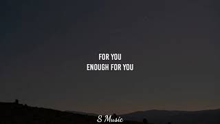 Olivia Rodrigo - enough for you (Lyrics)