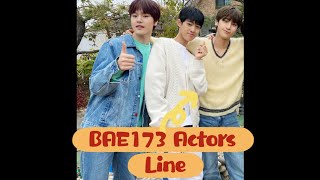 BAE173 actors line