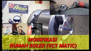 Modifikasi puli & rumah roler matic