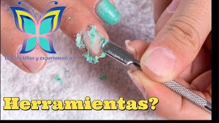 MATERIAL BÁSICO Para Aplicar ESMALTE SEMIPERMANENTE 💅🌈 💅