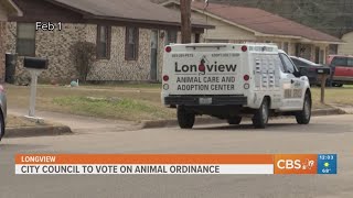 Longview City Council to vote on spay/neuter ordinance