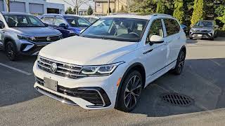 2024 Volkswagen Tiguan Highline R Line Features and Walk Through