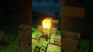 minecraft: a creepy scarecrow in minecraft!!!🎃#minecraft #shorts