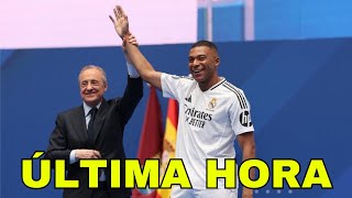 En directo: presentación de Mbappé en el Santiago Bernabéu