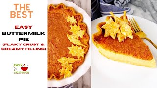 Easy Buttermilk Pie Recipe (Shortcut)