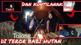 NOT SOLO CAMPING, CAMPING HOROR || Gadis Cute Penampakan Kuntilanak Terjelas Dan Seram