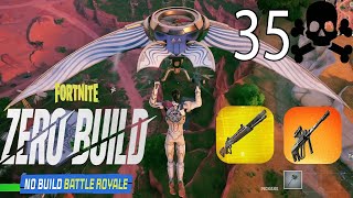 35 Elimination Solo Vs Squads "Zero Build" Gameplay (Fortnite chapter 5 season 4) Mouse and keyboard