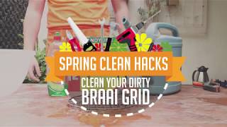 Spring clean Hacks- Clean your Braai Grid