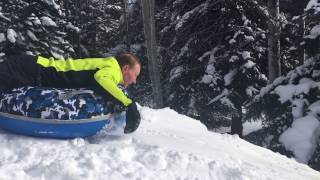 Old Man vs. Sledding Hill