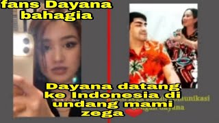 Dayana akan ke Indonesia 🇮🇩 di undang mami zega ||Fiki naki