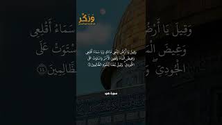 تلاوة جميلة من سورة هود بصوت القارئ مشاري راشد العفاسي #حالات #فولو #quran #shorts