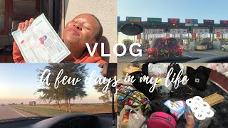 VLOG| A few days in my life| Finally got my driver’s license, returning to res