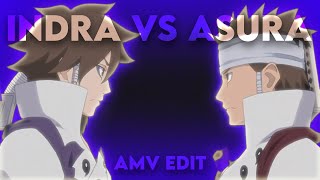 Naruto - Indra vs Asura | Living Life In The Night | AMV EDIT #anime