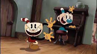 Cuphead and mugman try charming elder kettle