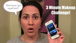 3 MINUTE MAKEUP CHALLENGE!