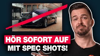 Hör auf Spec Shots zu filmen ❌ Mach stattdessen DAS!